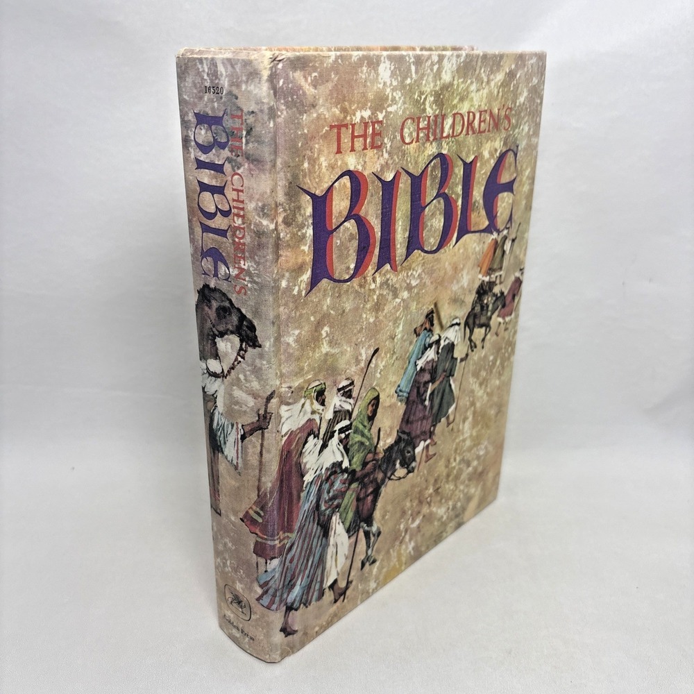 The Children's Bible Vintage Golden Press 1965 Illustrated 60s